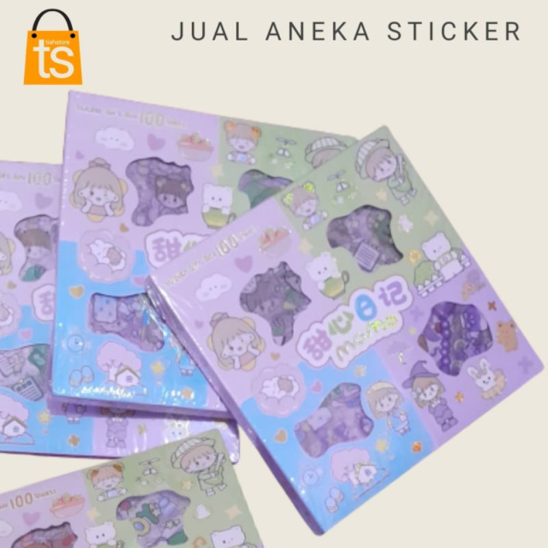 

[MURAH] STIKER MOMO ISI 100PC KEMASAN BOX / READY STICKER MOMO