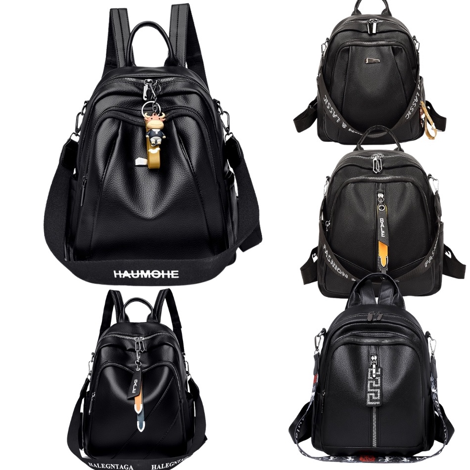 BOOMING Tas Ransel Kerja Wanita Import Korea