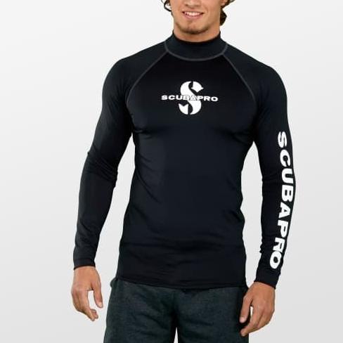 Scubapro Rash Guard MAN 50UPF - Swim/Diving, Blue,Black,Grey