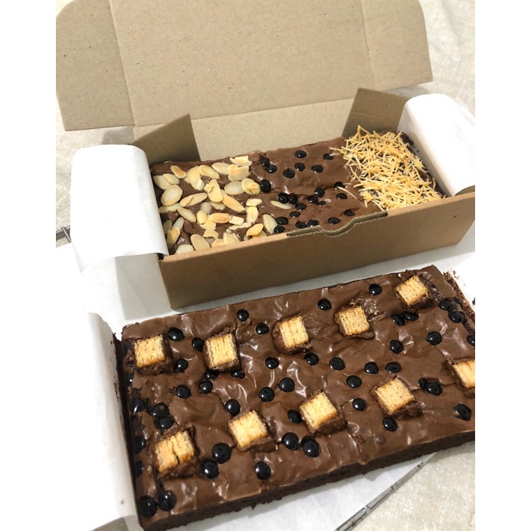 

Promo.. Fudgy brownies ukuran 20x10 73
