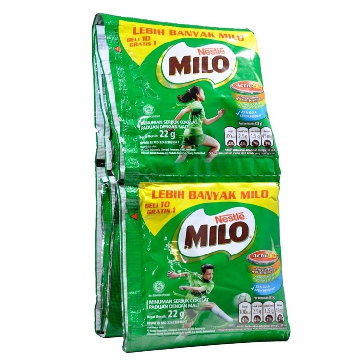 

✨MEGA ⚡ALE✨ Milo Activ Go Renceng 10X22gr ( isi 11 renceng )