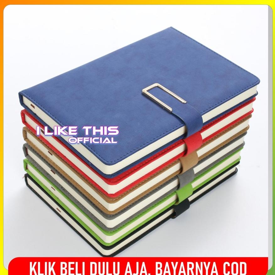 

8.8 [Discount] Taffpack Buku Agenda Kerja Meeting Catatan Planner Notebook Notepad Diary Binder Cover Kulit A5 New !!