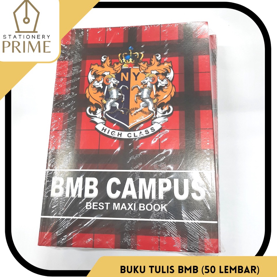 

❤[PROMO MURAH!!!]❤ Buku Tulis BMB Isi 50 Lembar (1 pack isi 10 buku)
