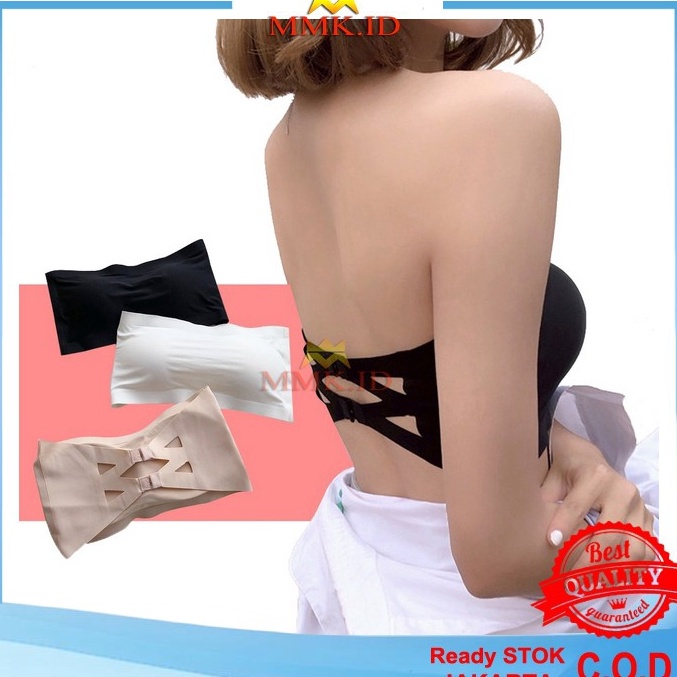Model Baru⁑ 70688 MMK.ID Bra Kemben Wanita Tanpa Tali Pakaian Dalam BH Import W72 ✯Terkini
