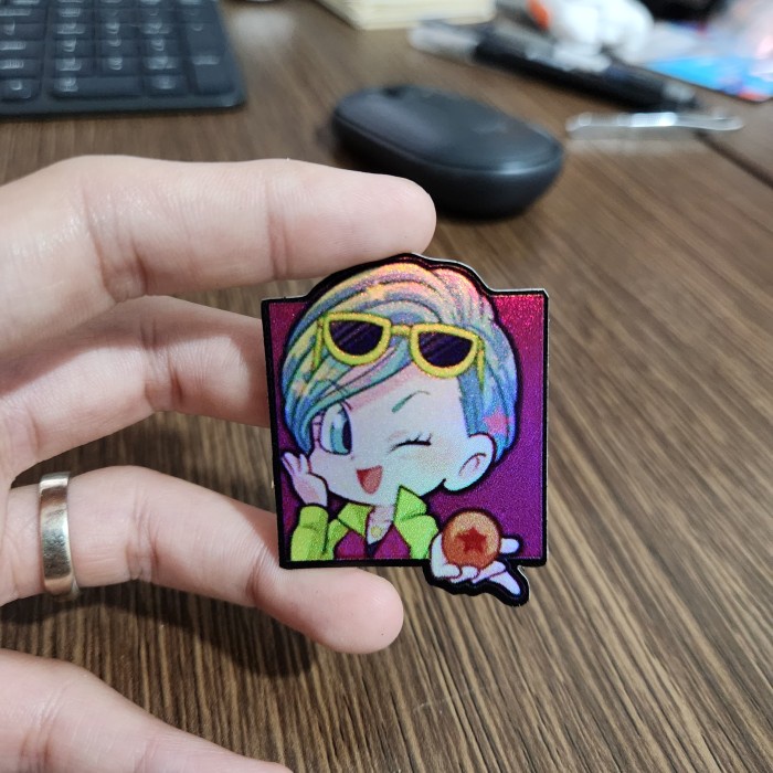 

Sticker Hologram Anime - PSH1889 - Dragon Ball - Bulma