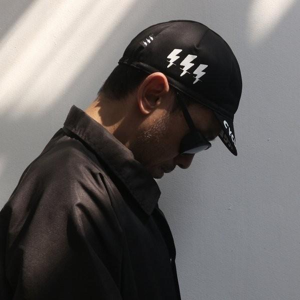 Cycletrigger X Mujiono Black Orange Cycling Cap
