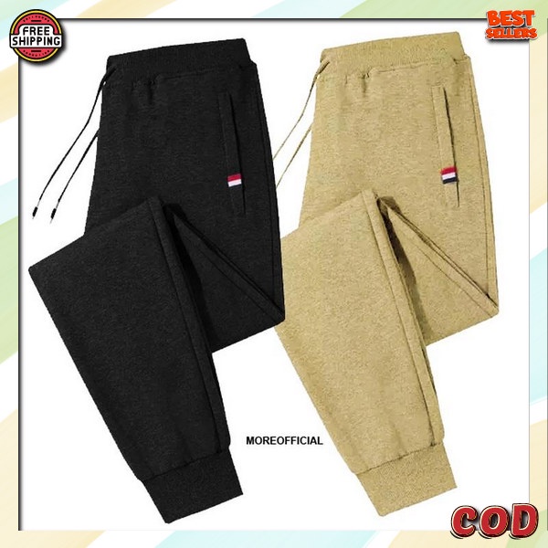 Trening Panjang Fashion Olahraga Celana Traning Longgar Sport Training Standar Pria Wanita Long Pant