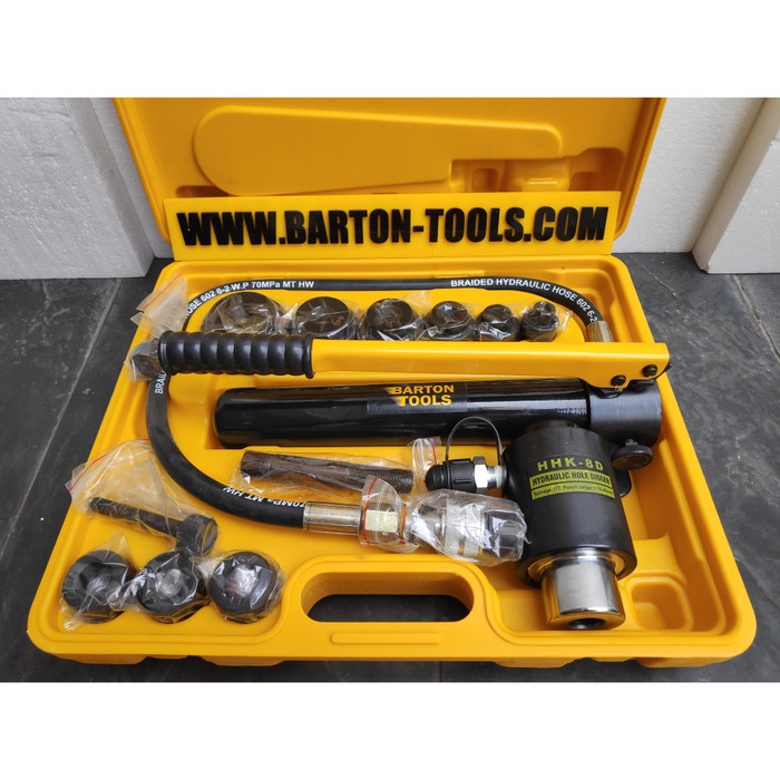 

Terlaris 3.2Mm 16-60Mm Hydraulic Knockout Hole Puncher Plong Hidrolik Barton