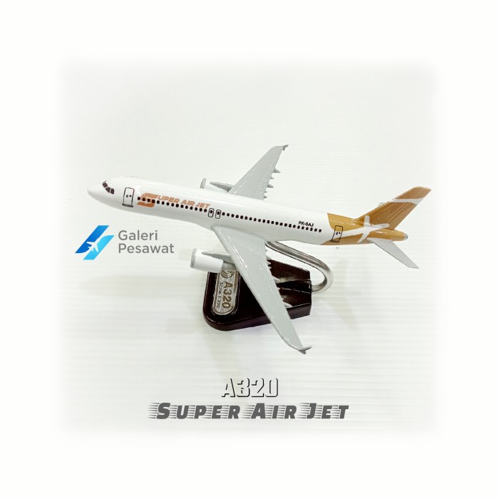 Replika Miniatur Pesawat Super Air Jet Terlariss 