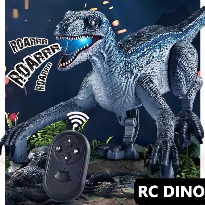 RC DINO / DINOSAURUS VELOCIRAPTOR MAINAN REMOTE CONTROL ROBOT DINOSAUR