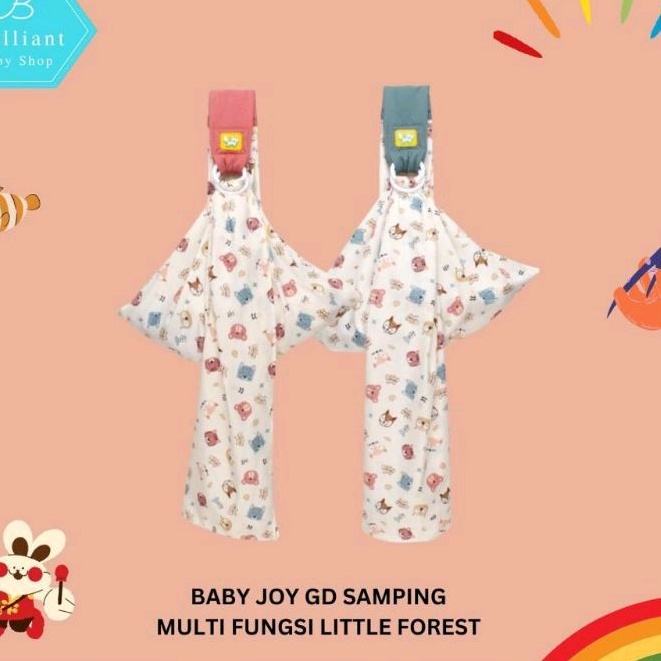 BABY JOY GENDONG SAMPING MULTIFUNGSI LITTLE FOREST