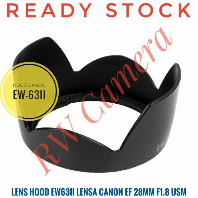 Lens Hood Ew63Ii Lensa Canon Ef 28Mm 28 Mm F1.8 Usm Ew-63Ii 28-105Mm