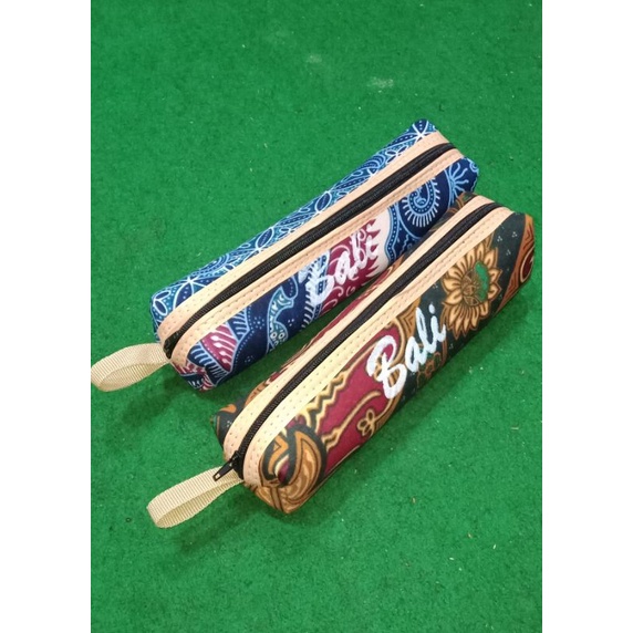 

souvenir tempat pensil batik sablon