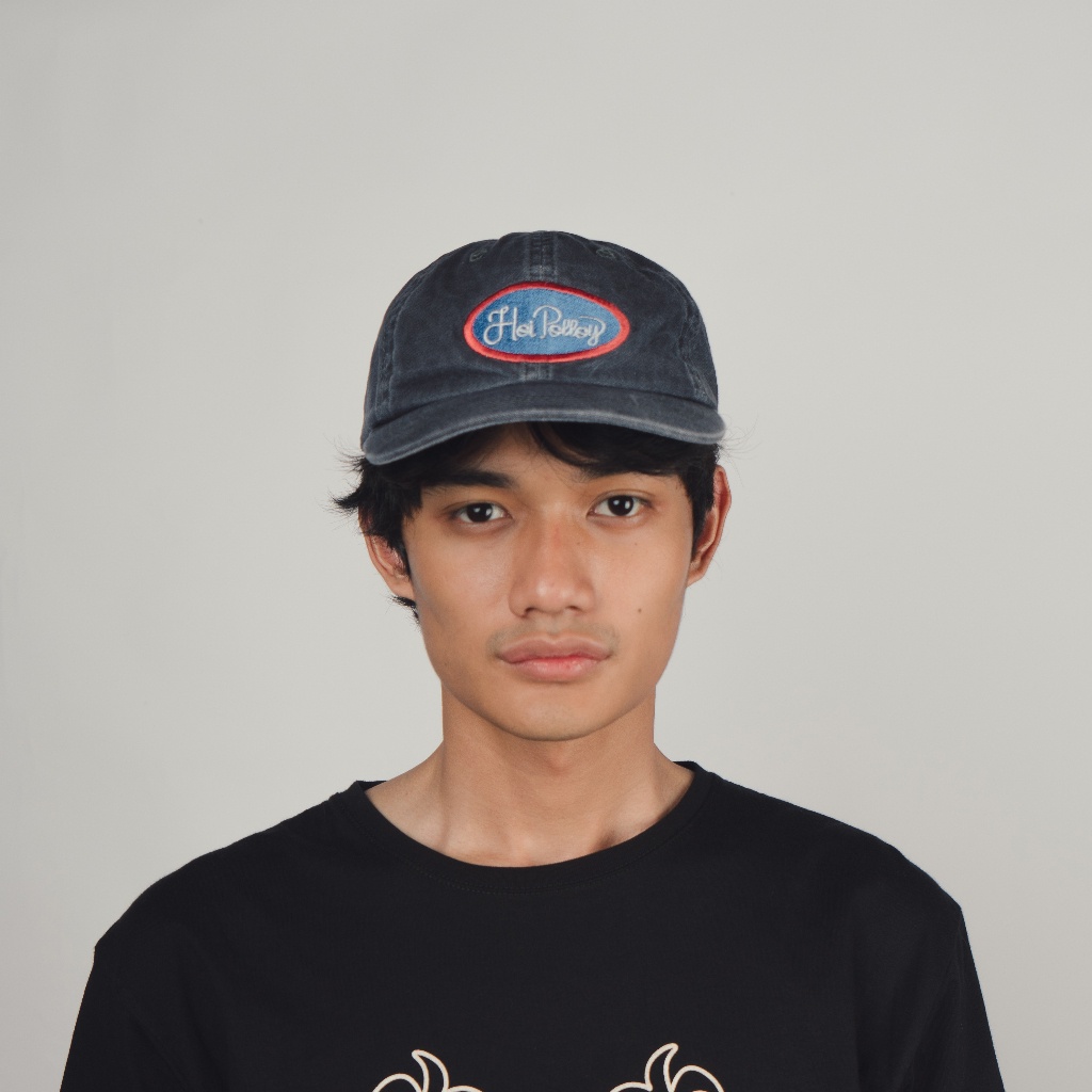 HNW HOI POLLOY - TOPI - BRIX DAD HAT (WASH) KYN