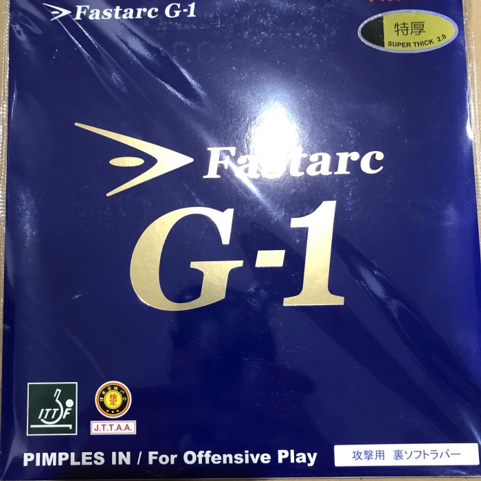 Terlaris Nittaku Fastarc G1 Dan G1 Max - Hitam,Super Thickness
