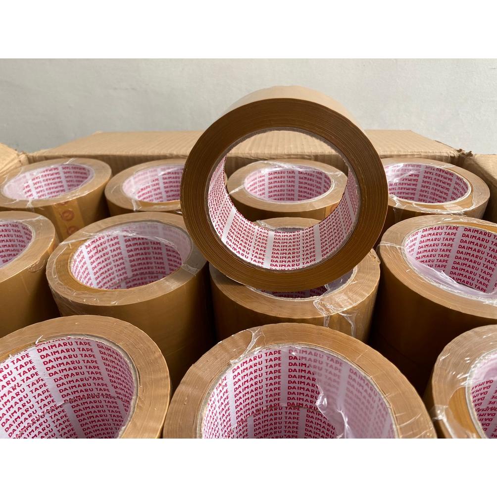 

Terbaru Promo Termurah! Lakban Daimaru 48X90Y Real / 2 Inch - Coklat