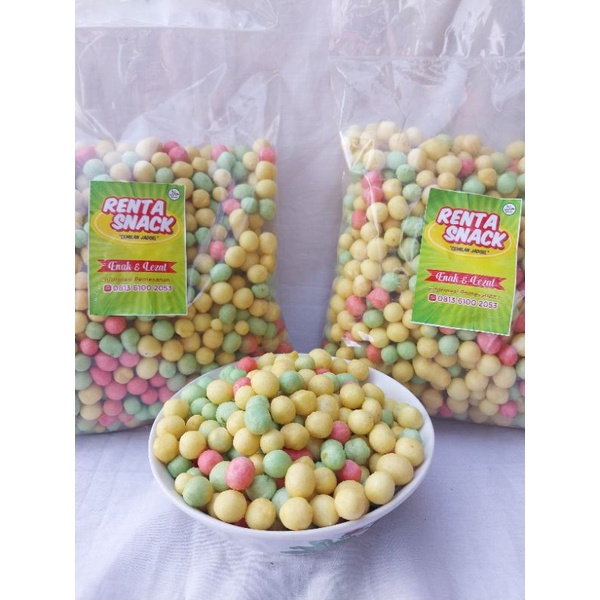 

SNACK PILUS WARNA WARNI/MEDAN JAYA 250 GRAM