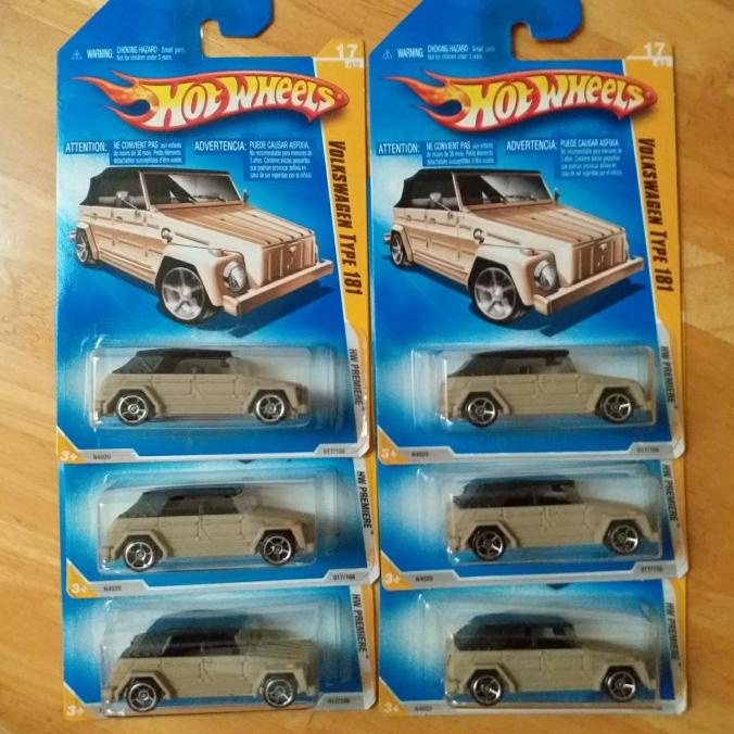 hot wheels volkswagen type 181 premiere