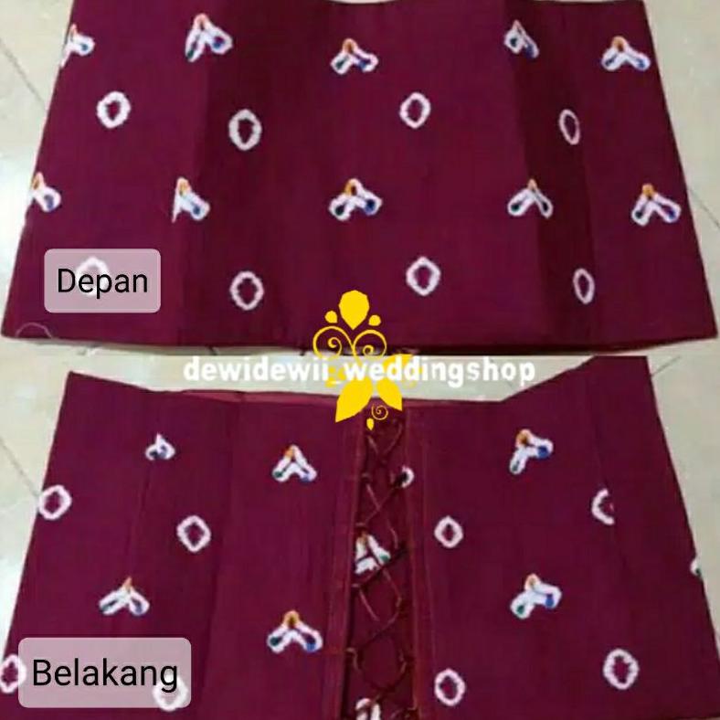 Big Sale Angkin Jumputan/ Angkin Instan (Standar - JUMBO)