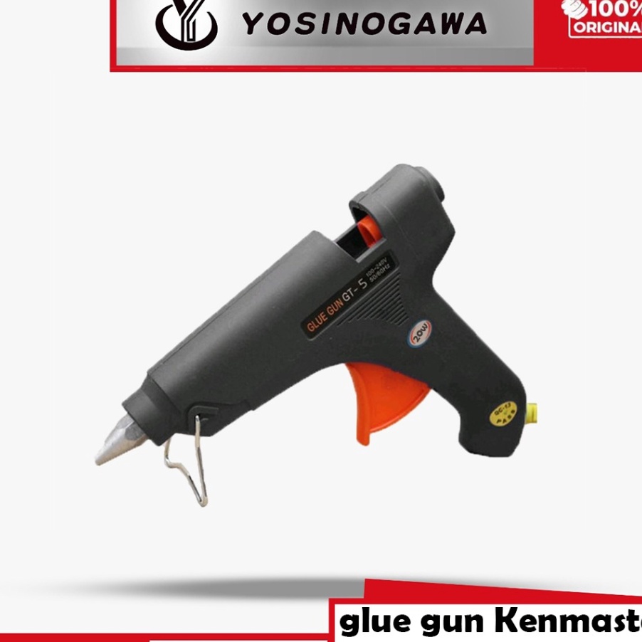

VWDV0627㊍ YOSINOGAWA - Kenmaster Glue Gun 20Watt Dan 40Watt - Lem Tembak Cepat Panas ㊙