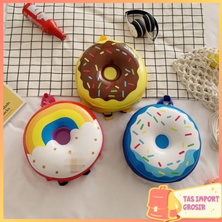 SPECIAL PRICE. TAS IMPORT GROSIR - T5152 Tas Fashion Anak / Tas Anak Bentuk Donat / Tas Punggung Ana