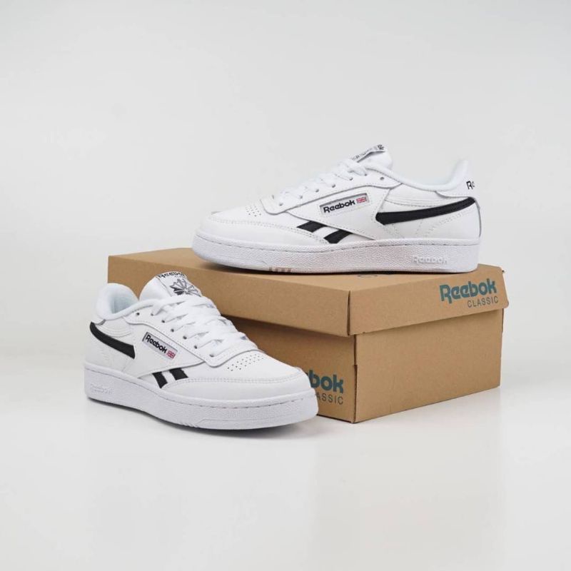 Reebok club' c85 revenge white black