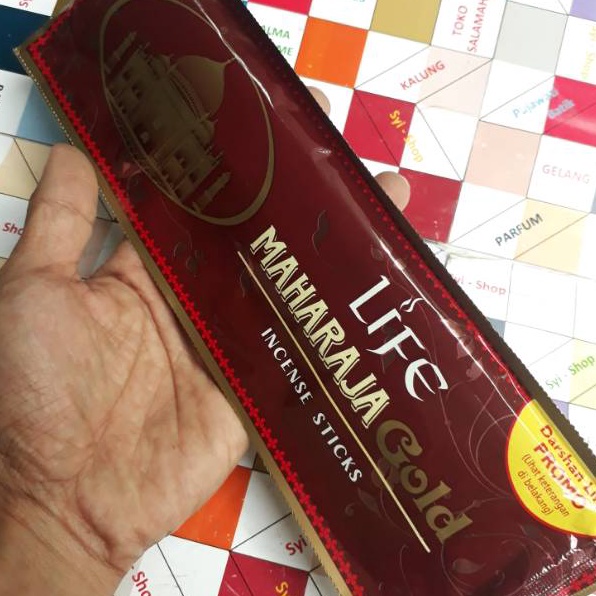 Mega Max3z3Yn GROSIR LIFE MAHARAJA Gold Dupa Lidi Aromatherapy
By DARSAN INCENSE Isi 35 Lidi
