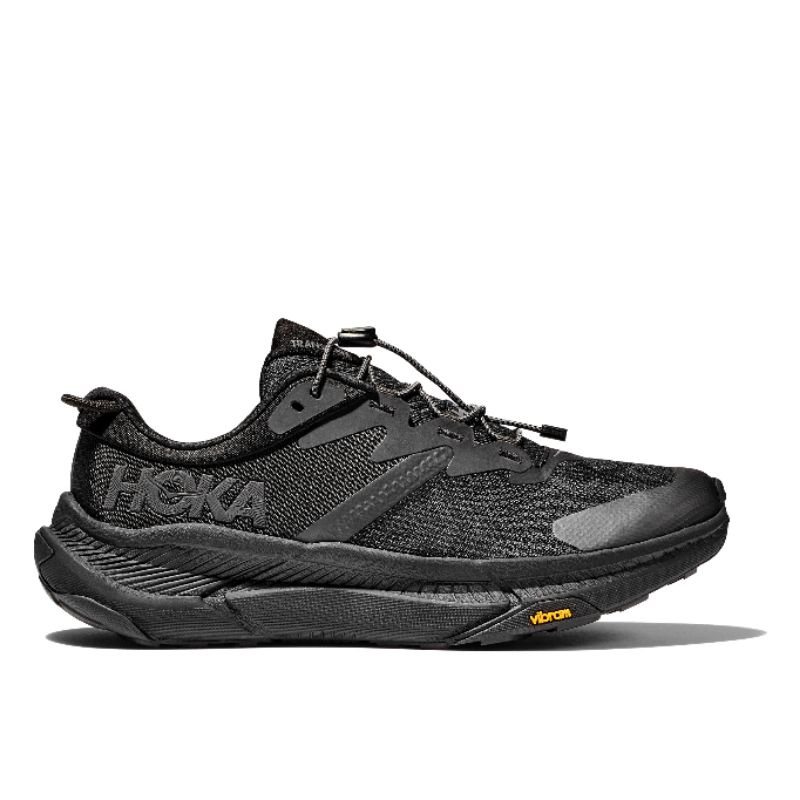 Hoka Transport Womens Hiking Shoes - Black / Black