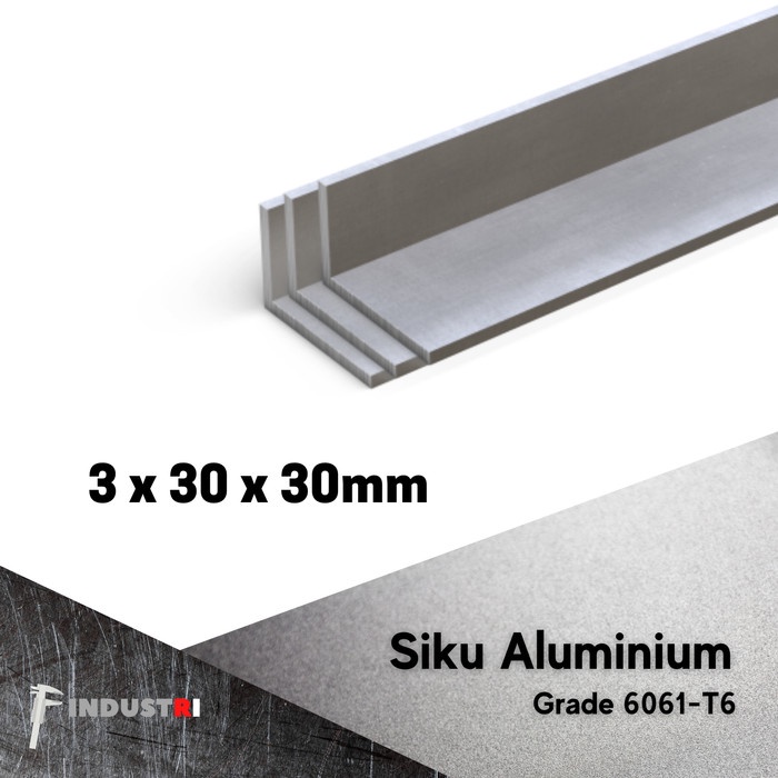 Siku Aluminium t. 3 mm 30 x 30 mm