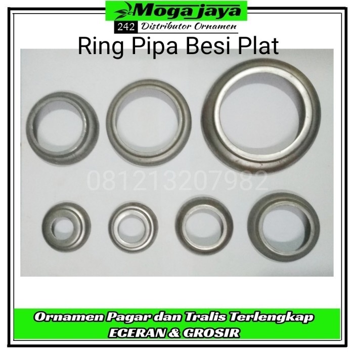 ring pipa cembung ornamen pagar tralis balkon ranjang balkon dll