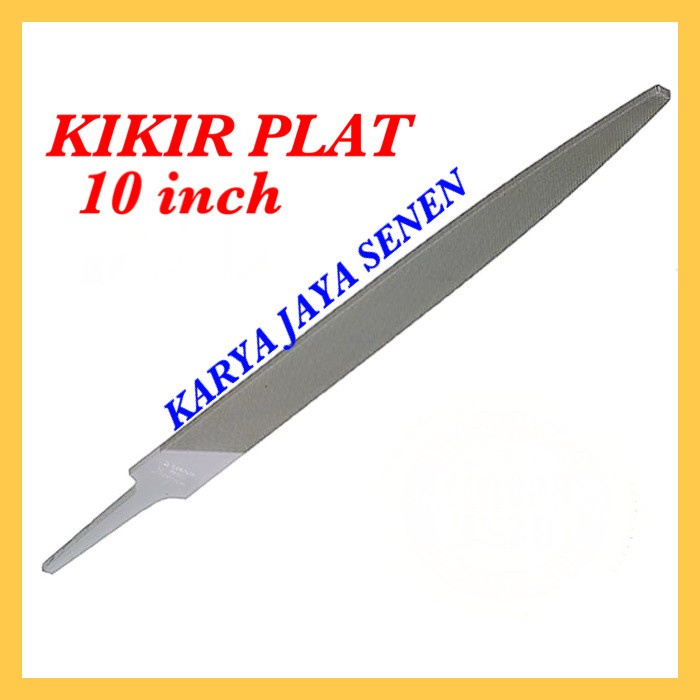 Kikir Besi Flat / Kikir Gepeng / Kikir Plat 10" Kasar USA
