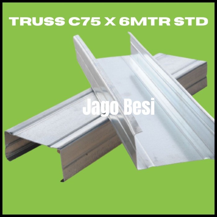 BAJA RINGAN KANAL C / C TRUSS / C75 STD