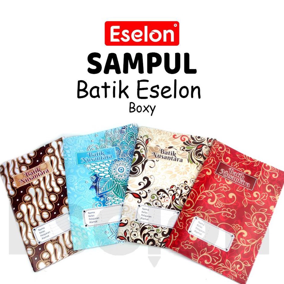 

RWRT2807 Terlaris 20lbr Sampul Boxi Batik / Sampul Buku Batik Boxi Eselon