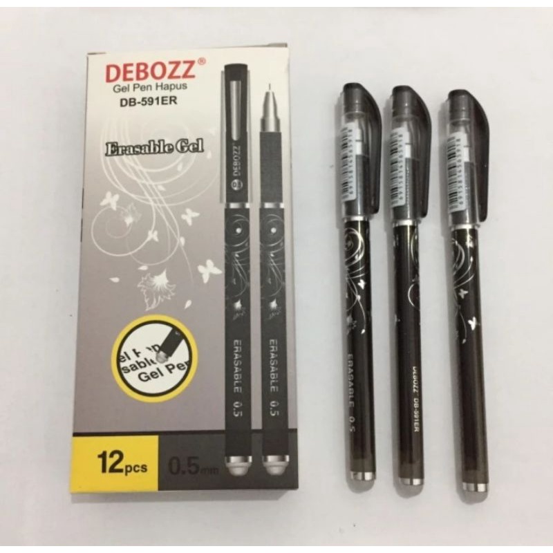

Debozz DB-591ER Erasable Gel Pen Pulpen Pena Bisa Hapus 0,5mm Ballpoint