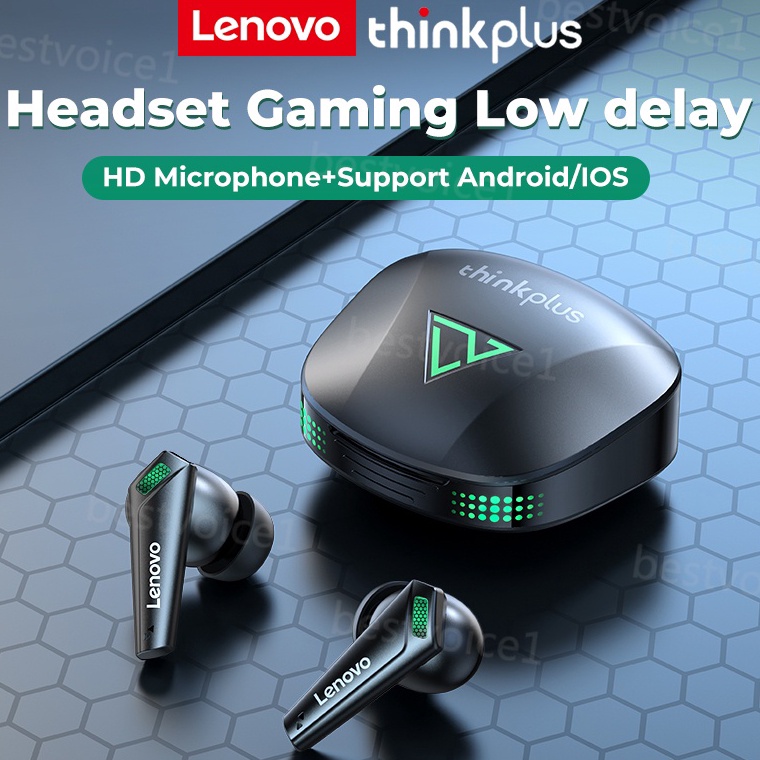 MURAH BANGET. Thinkplus Lenovo XT85II Heatset Bluetooth 5.3 Headset Game nirkabel Low Latency with M