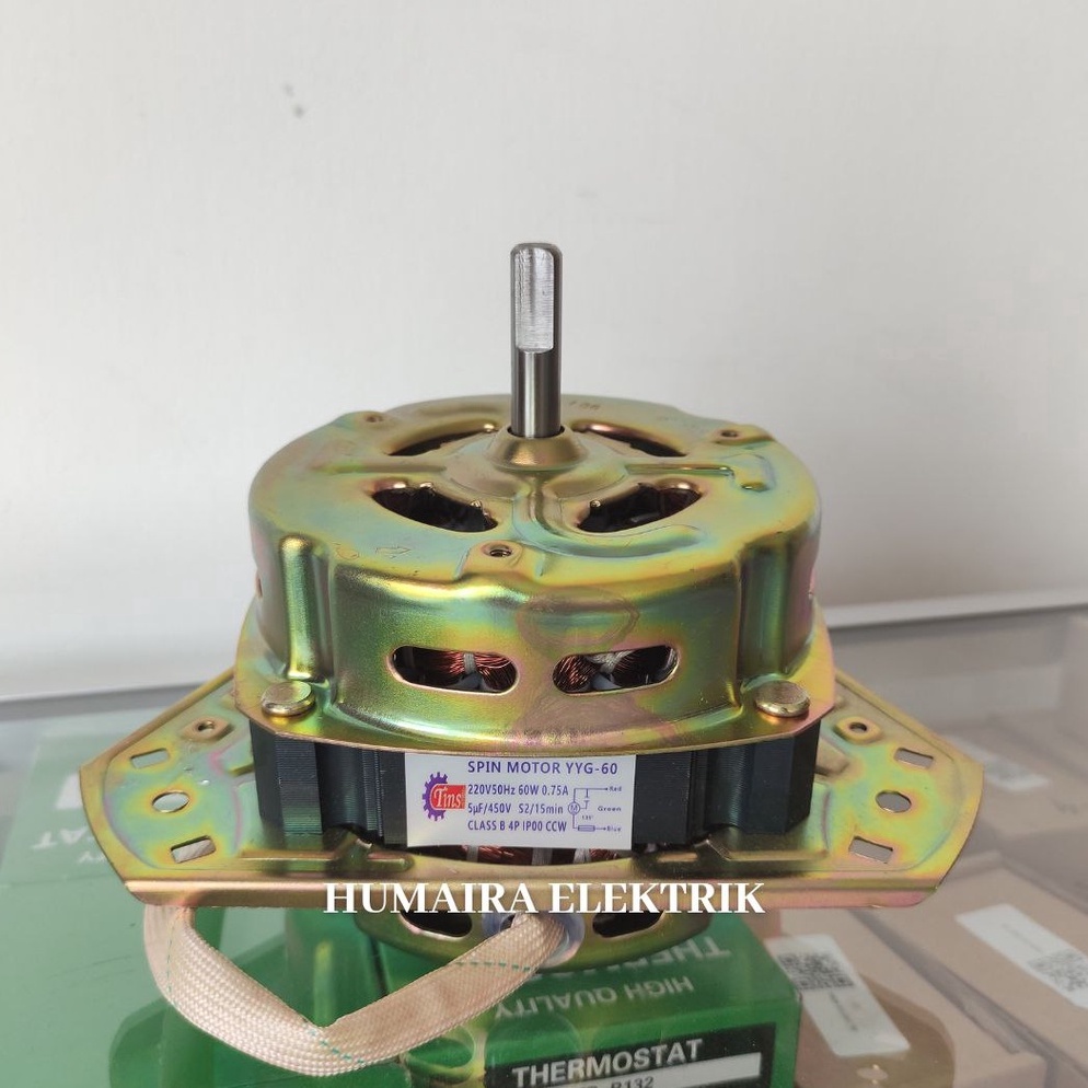 TERPERCAYA. DINAMO SPIN MESIN CUCI Panasonic Mesin Pengering Motor Pengering - YYG 60 TINS