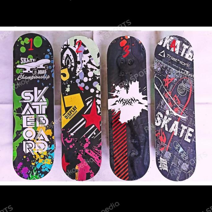 SKATEBOARD DEWASA 2808 PAPAN SKATEBOARD DEWASA SET RODA