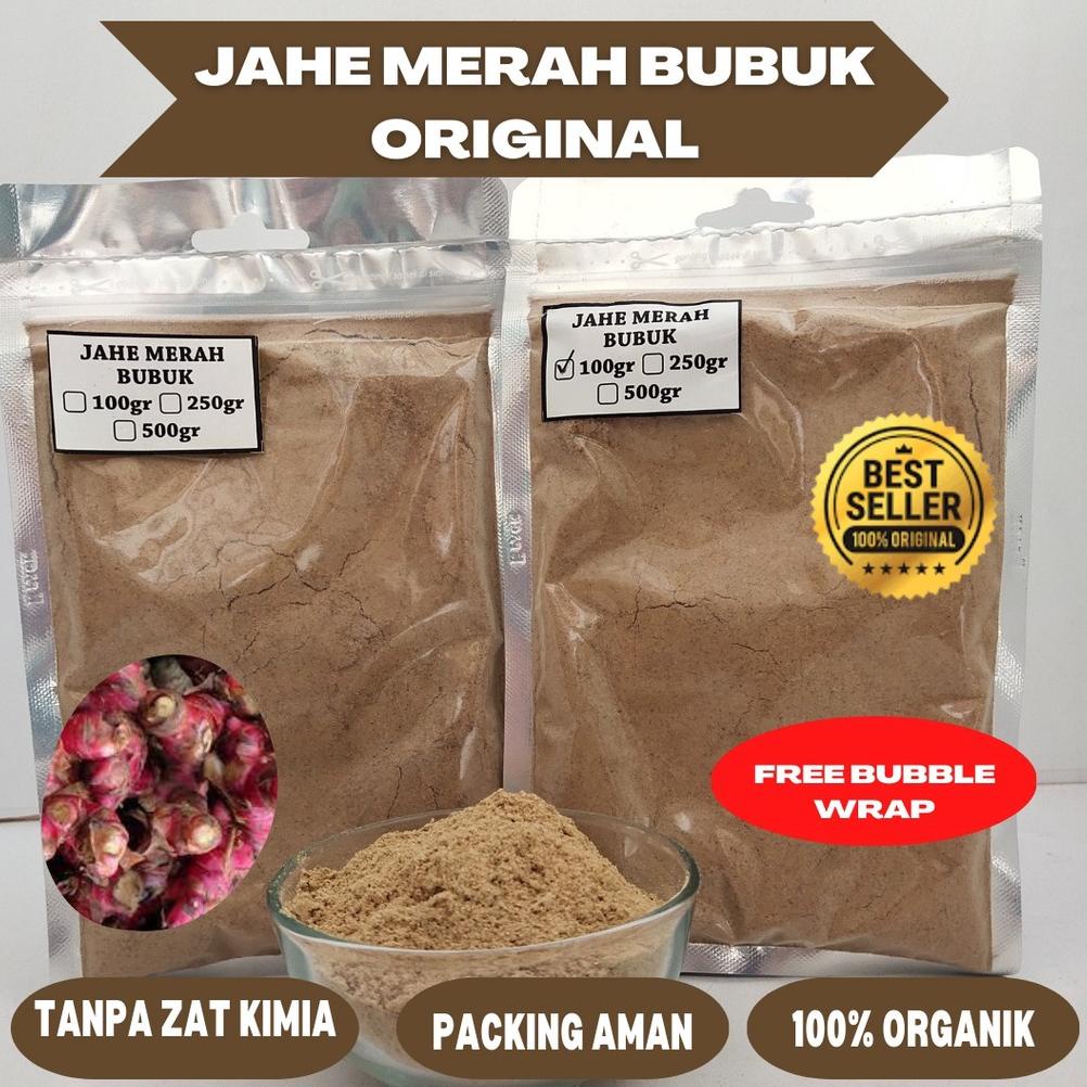 

HOT PROMO BUBUK JAHE MERAH MURNI 100% ALAMI