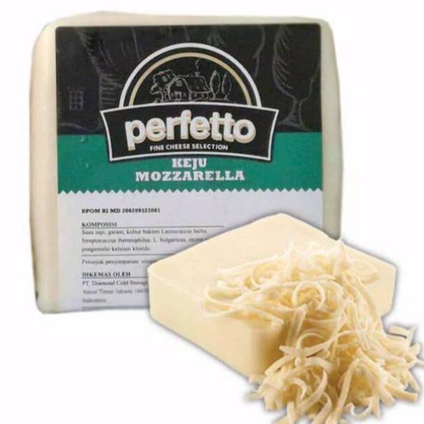 

Terbaru MOZZARELLA PERFETTO 50gr 100gr 250gr