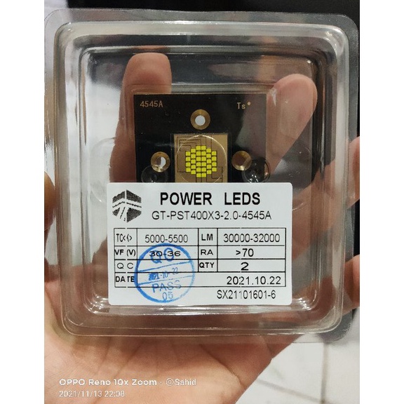 Stok Terbatas.. Chips LED Emmiter Emitter GT OSRAM 60watt 75watt 120watt Projector Getian wattnya re