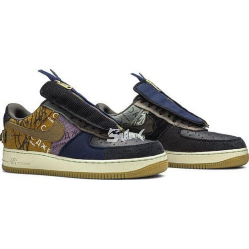 Travis Scott x Air Force 1 Low "Cactus Jack" 100% Authentic