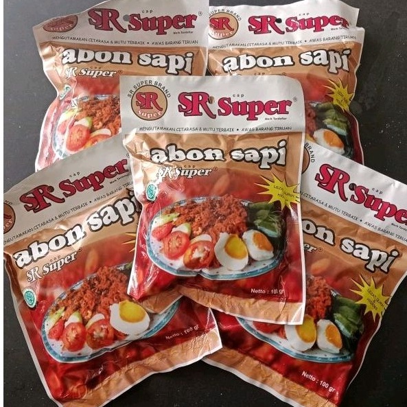 

❤[PROMO ⚡ALE!!!]❤ Abon Sapi SriRatu Super kemasan 100gram (Abon Sapi Sachet)
