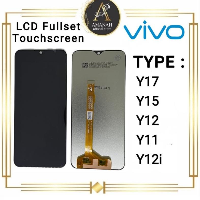 Diskon Lcd Touchscreen Vivo Y17 1902 / Y15 1901 / Y12 1904 / Y11 1906 / Y12I Fullset Original Super 100% Layar Hp Tanam  Full Set Complete