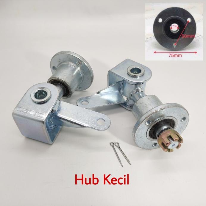 As Roda Knuckle + Hub Depan Set Mini Jeep - Buggy - Atv - Gokart