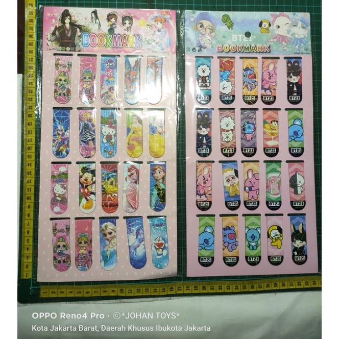 

[PRODUK-A8FKU82] Pembatas Magnet isi 20 Pcs Grosir EEC ➞Super Promo