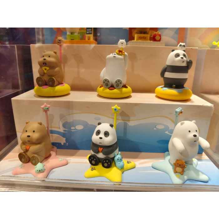 MINISO Blind Box Figure We Bare Bears Photo Holder -14a