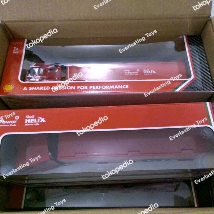 PROMO SHELL HAULER TRUCK BURAGO 1:43 (NEW / MISB) LIMITED EDITION TERLARIS