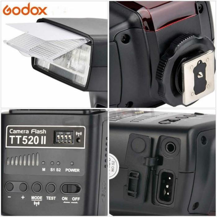 Flas Godox Tt520Ii Godox Flash Murah Tt520Ii Godok Tt520 Ii