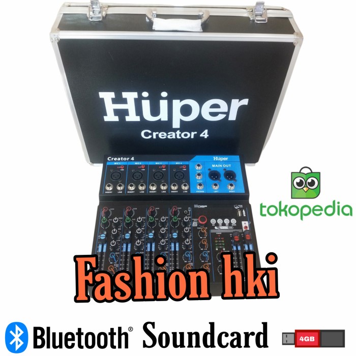 Mixer Huper Creator 4 Huper Creator 4 Mixer Huper Original Huper