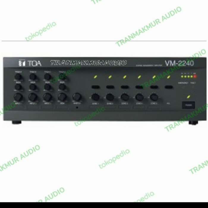 TOA VM 2240 AMPLI TOA SYSTEM MANAGEMENT TOA VM2240 ORIGINAL TOA 240 W
